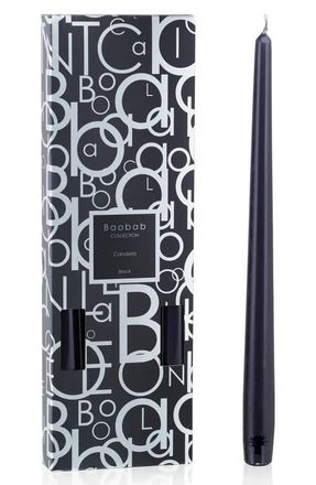 Baobab Candela 4-Pack Candlestick in Black at Nordstrom