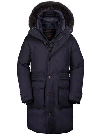 Moorer Helsinky coat - Blue