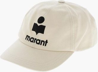 Isabel Marant Solid Color TYRON Cap with Embroidered Logo size 59