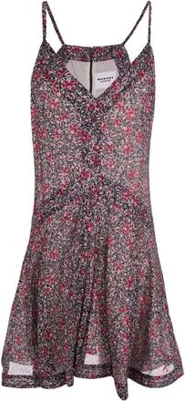 Isabel Marant Floral-Print Cotton Mini Dress