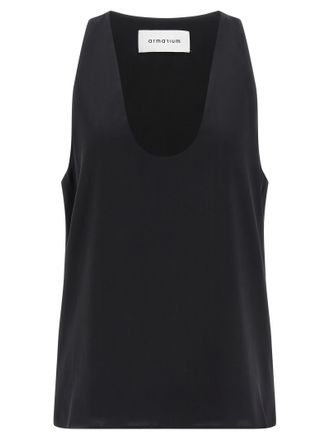 ARMARIUM Silk Tank Womens Tops