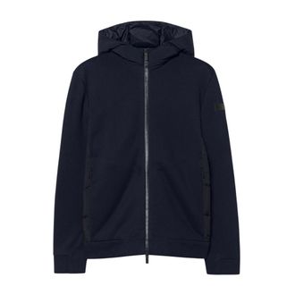 Roberto Ricci Design Harrd Hybrid Duck Hood Fleece - Heren - Hoodies - Blauw - M - Katoen - Hoodies & sweatvesten