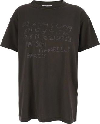 Maison Margiela Dames, Tops, Bruin, Maat: XS Katoen