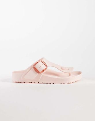 Birkenstock Gizeh Big Buckle - Sandali rosa chiaro con fibbia grande