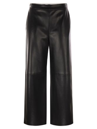 Max Mara Amati-Hose aus beschichtetem Stoff