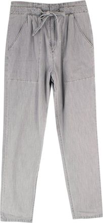 Isabel Marant Etoile Grey Wash Tie Waist Jeans Size S