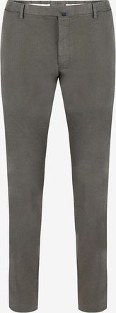 Incotex Hose aus Baumwolle und Lyocell Slim Fit