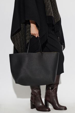 Fendi Roll Large Tote Bag, Womens, Black