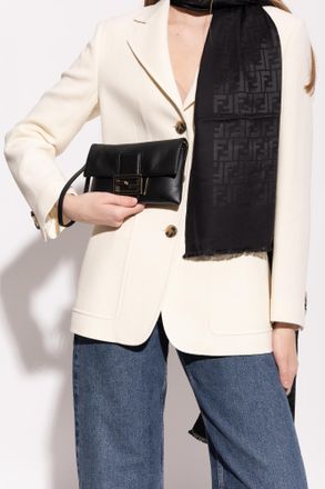 Fendi Clutch Bag Mamma Baguette, Womens, Black