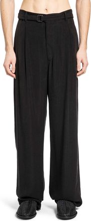Giorgio Armani Asv Cupro Basketweave Trousers