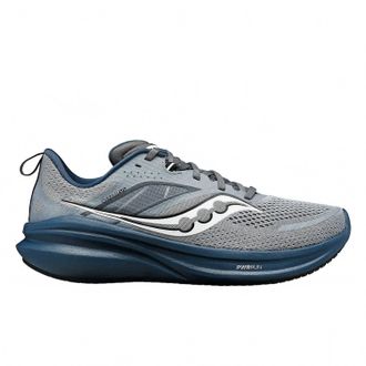 Saucony Mens Omni 22 Running Shoes In Flint/dusk
