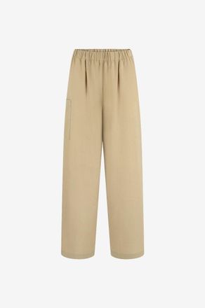 Moncler Weite Cargohose aus Wollmix