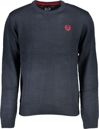 Gian Marco Venturi Gianmarco Venturi Blauwe Katoenen Heren Sweater