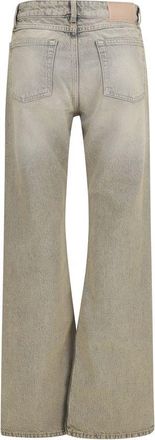 Our Legacy Cotton Straight-Leg Jeans - Gray