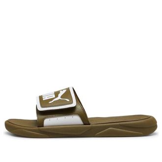 Puma Royalcat Comfort Slides Olive Green 372280-31