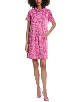 Tyler B&ouml;e Tyler B&ouml;e Kristen Inverted Pleat Jacquard Mini Dress