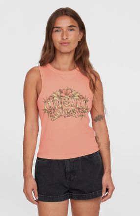 O'Neill Tanktop ONEILL SUMMER MUST HAVES GRAPHIC TANK TOP, Damen, Gr. XL (42), coral pop, Obermaterial: 100% Baumwolle, Tops Tanktop