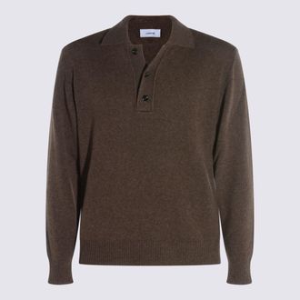 Lardini Brown Wool Knitwear