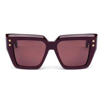 Balmain Sunglasses, female, Red, Size: ONE SIZE B-Fame Sunglasses