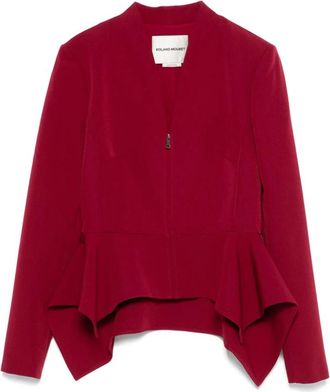 Roland Mouret Mujer, Blusas y Camisas, Rojo, Talla: L