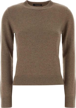 Max Mara Cappuccino Wool Blend Fresia Sweater
