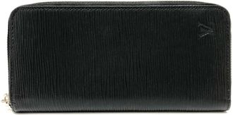 Louis Vuitton Epi Black Epi Leather Long Wallet (Bi-Fold) (Pre-Owned)