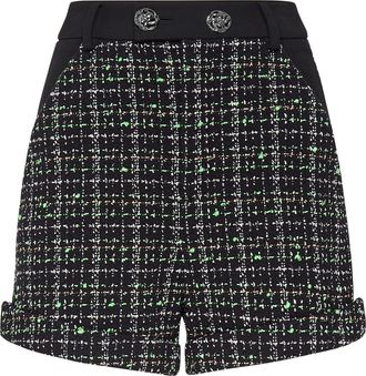 Philipp Plein Boucl&eacute; Short Trousers