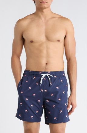 Trunks Surf & Swim Co. Sano 6.5-Inch Swim Shorts in Marine at Nordstrom Rack, Size X-Large