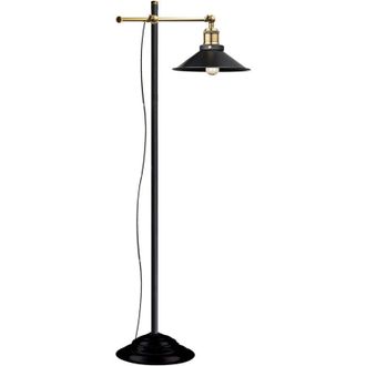 Globo Lighting L&aacute;mpara De Pie - Lenius - Negro - Metal - L&aacute;mpara De - Globo