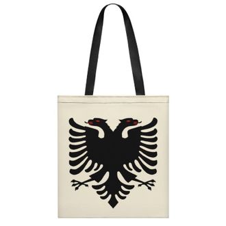 Generic Albanian Flag Womens Tote Casual Shopping Bag Lightweight Shoulder Bags Hobos Handbag for Work Travel Daily 35x40cm
