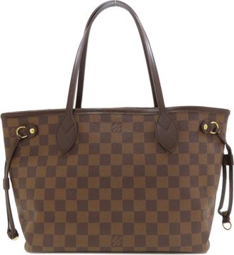 Louis Vuitton Damier Canvas Ebene Damier Canvas Tote Bag (Pre-Owned)