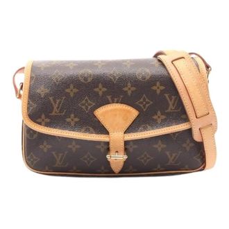 Louis Vuitton Pre-owned Sologne Monogram Schoudertas - Dames - Pre-owned - Bruin - Maat: ONE Size Leer