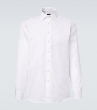 Etro Paisley cotton poplin shirt