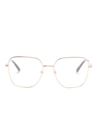Jimmy Choo Eyewear oversize-frame glasses - Pink