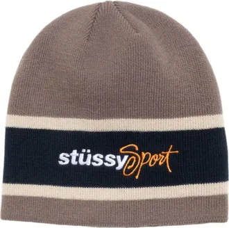 St&uuml;ssy Sport Stripe Skullcap Sand 1321253-SAND