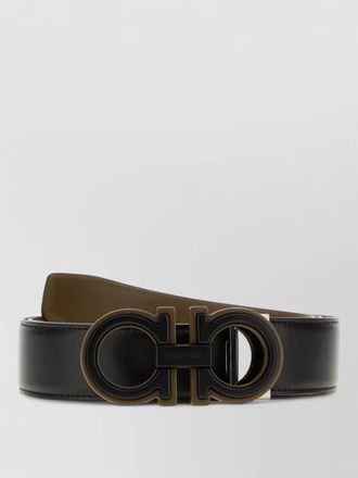 Ferragamo leather reversible belt