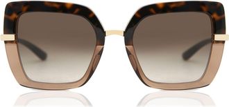 Dolce & Gabbana DG4373 325613 Womens Sunglasses Tortoiseshell Size 52