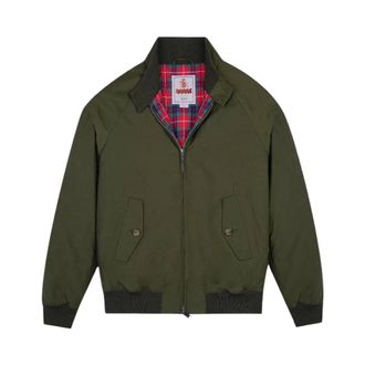 Baracuta Bomberjack - Heren - Jassen - Groen - Maat: L Zijde