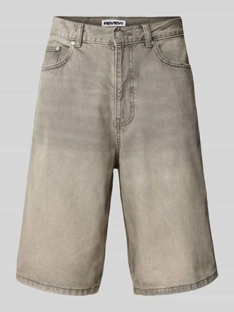 Review Baggy Fit Jeans Shorts im 5-Pocket-Design - Jorts in Mittelgrau, Gr&ouml;&szlig;e XL