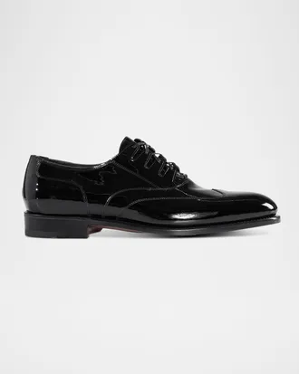 Paul Stuart Men & apos;s Solane Patent Derby Shoes
