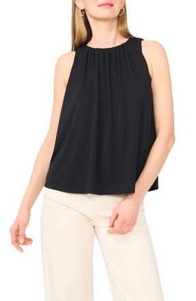 Ted Baker Ruched Halter Top in Rich Black at Nordstrom Rack, Size X-Large