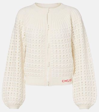 Chloé Chloé Cardigan in lana e cashmere