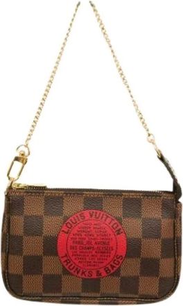 Louis Vuitton Pre-owned Mini Pochette Accessoires T&B - - Pre-owned - Donna - Marrone - ONE SIZE