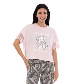 Disney Short Sleeve T-Shirt in Pink Marie at Nordstrom, Size Xx-Large