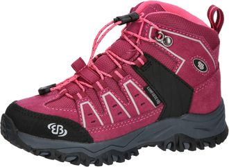 Br&uuml;tting Outdoorschuh BR&Uuml;TTING Outdoorstiefel Mount Pinos High Kids, Gr. 29, rosa, Veloursleder, Schuhe Outdoorschuh