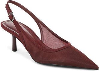 Nordstrom Liza Pointed Toe Pump (Nordstrom Exclusive) in Burgundy Oxblood at Nordstrom, Size 9.5