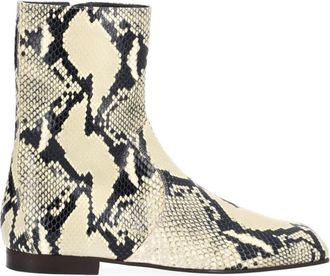 Khaite Multi Color Printed Boots
