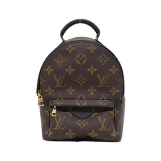 Louis Vuitton Pre-owned Palm Springs Mini Backpack - Dames - Vintage Rugzakken - Bruin - ONE Size - Vintage