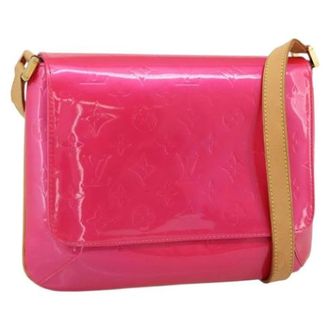 Louis Vuitton Pre-owned Vernis Schoudertas - Dames - Pre-owned - Roze - Maat: ONE Size Leer