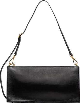 Pollini Envelope Clutch - Dames - Schoudertassen - Zwart - ONE Size - Leer - Tassen